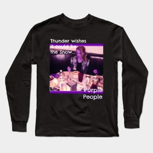 Purple People Long Sleeve T-Shirt